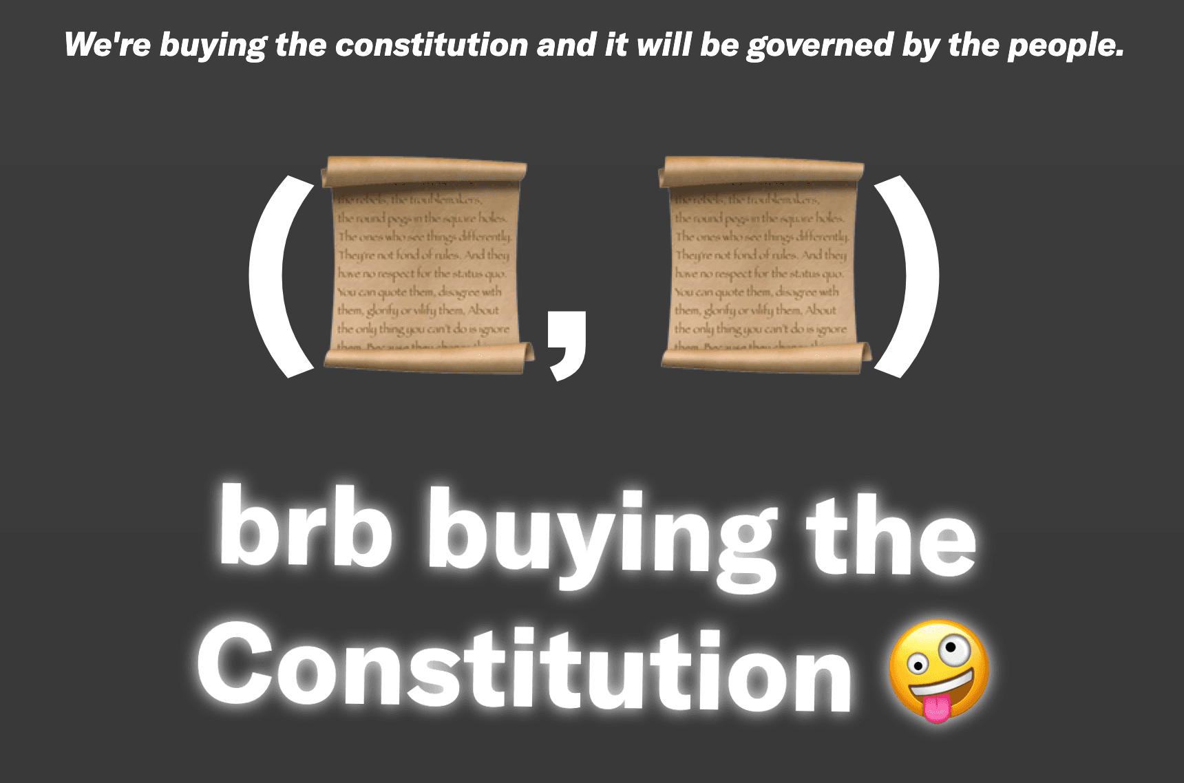 ConstitutionDAO