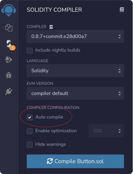Solidity Compiler